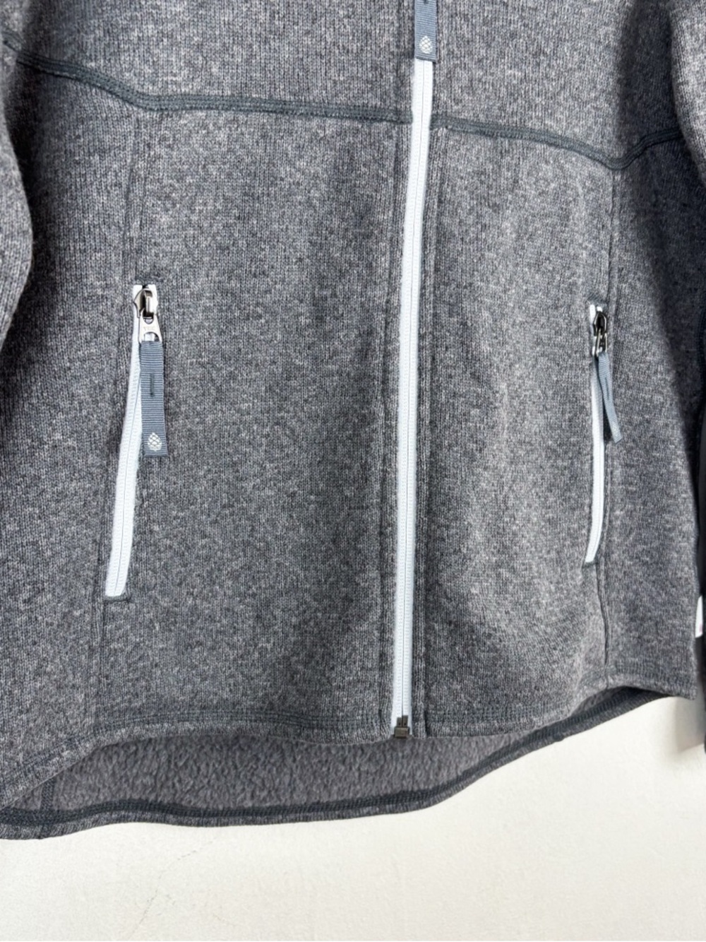 NWT Stio Heather Gray Zip Up Fleece Jacket Sz M - Picture 9 of 12